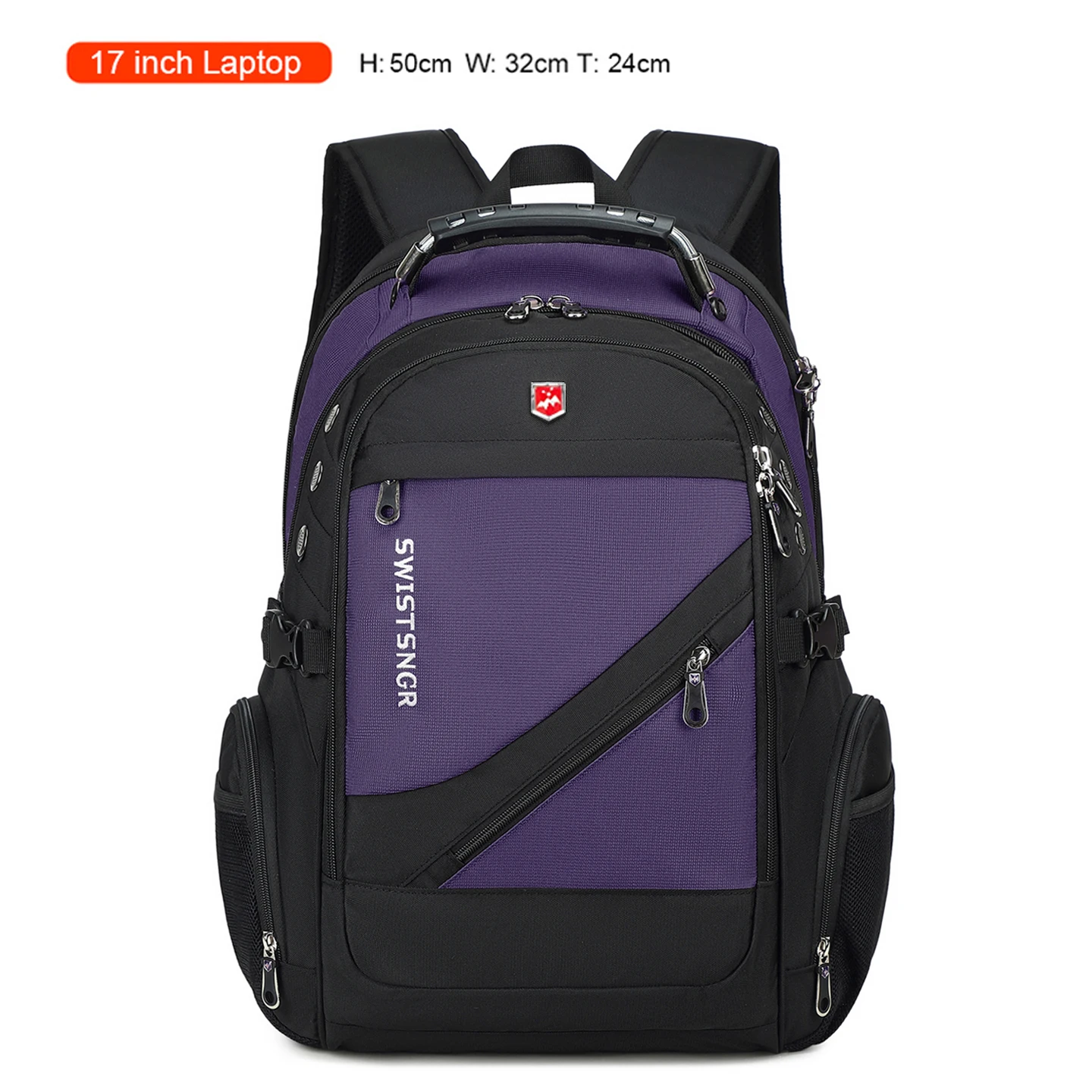 2026 Waterproof 17/20 Inch Laptop Backpack Men Airplane Travel Backpack Women Oxford Rucksack Male School Bag modern Mochila - Image 17