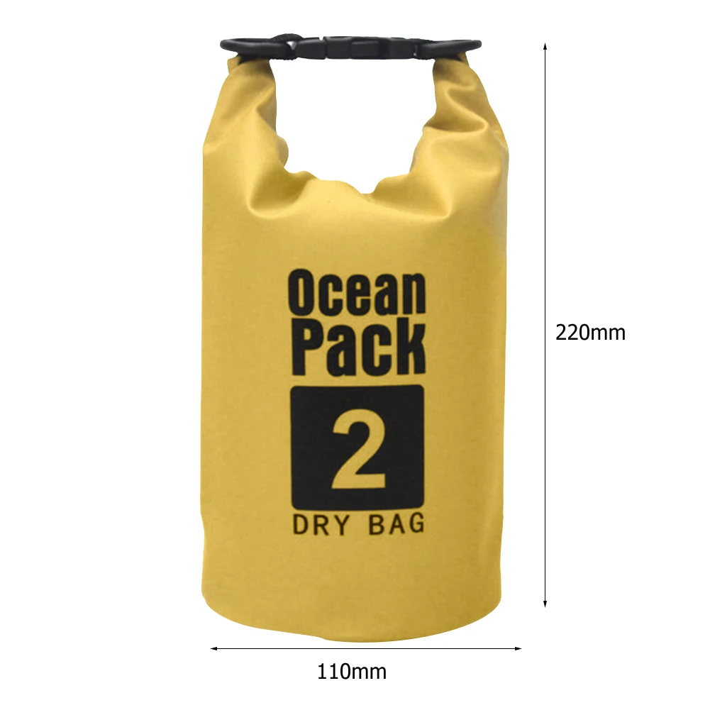 15-2L Swimming Waterproof Dry Bag Outdoor Floating Trekking Beach Backpack PVC Thickened Double-Layer Fabric IPX6 Waterproof Bag - Image 6
