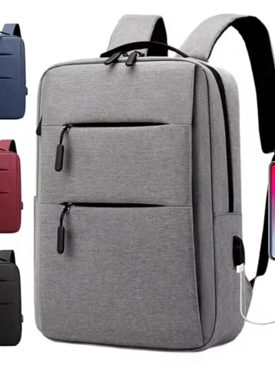 Multi Layer Zippered Laptop Bag, 13 Inches, 14 Inches, 15 Inches, Computer Backpack, Business Backpack, MEN'S AND WOMEN'S TRAVEL