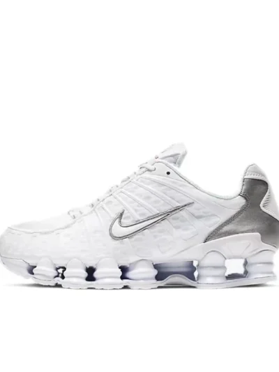 Nike Shox TL White Metallic Silver
