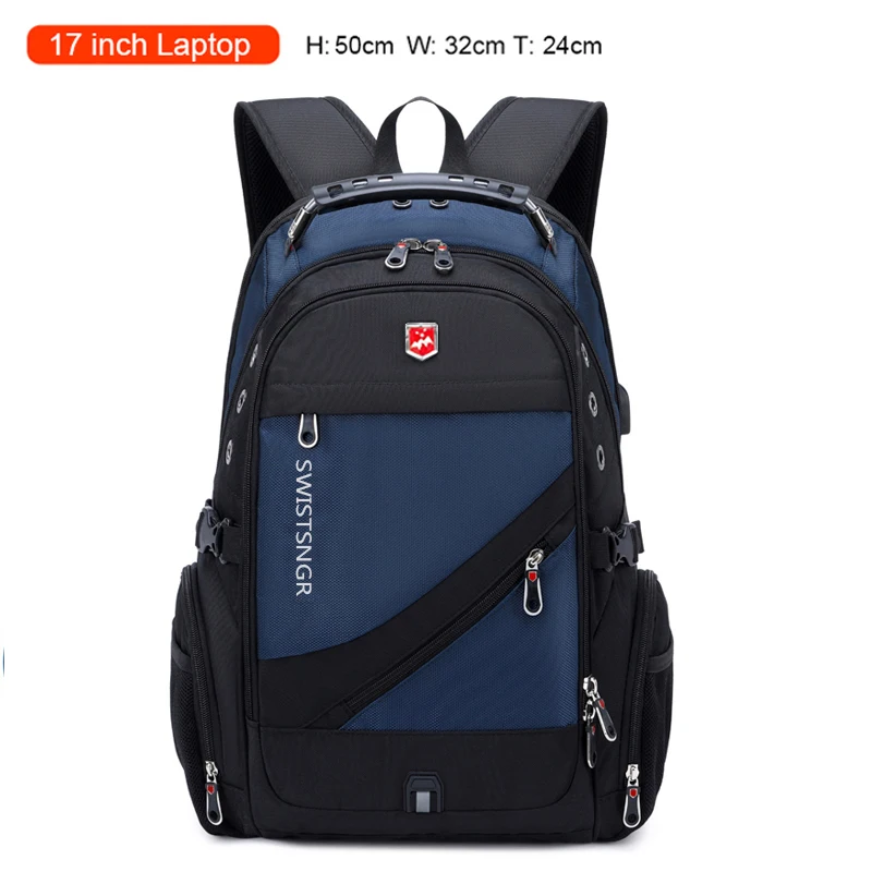 2026 Waterproof 17/20 Inch Laptop Backpack Men Airplane Travel Backpack Women Oxford Rucksack Male School Bag modern Mochila - Image 8