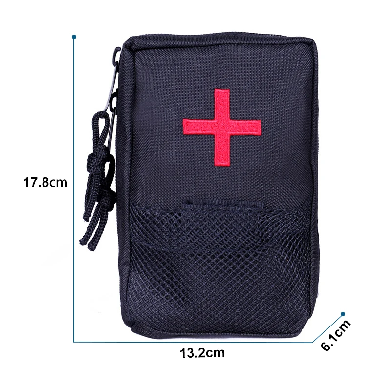Utility 22CM Large Size Tactical Waist Bag Molle First Aid Bag Belt EDC Medical Pouch Emergency Training Bag Hunting Accessories - Image 7