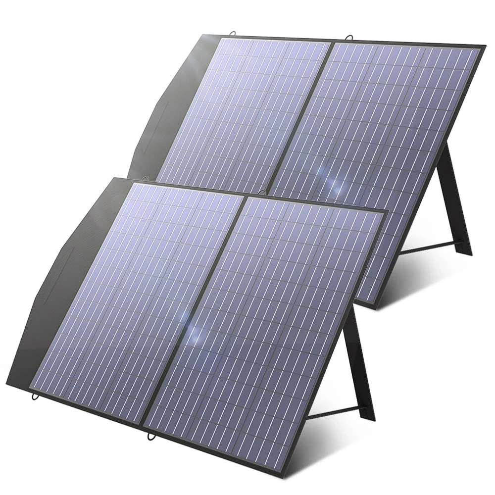 ALLPOWERS Foldable and Portable Solar Panel 100 / 200W Solar Battery Charger,Outdoor Emergency Backup Power for Powerstation etc - Image 7