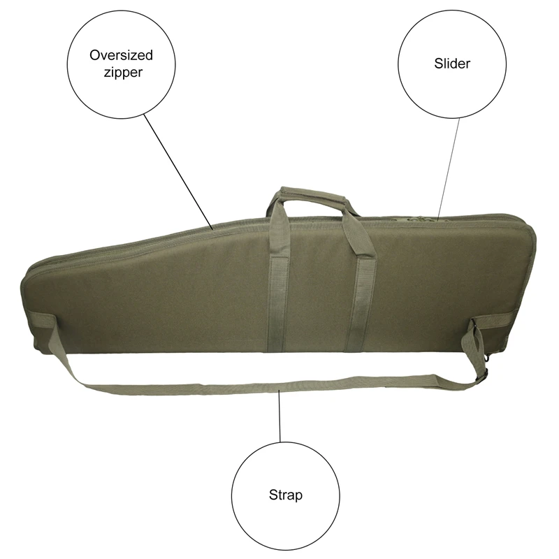 42inch Tactical Rifle Case Gun Bag Air Rifle Case Backpack Sniper Airsoft Holster Shooting Hunting Accessorie - Image 3