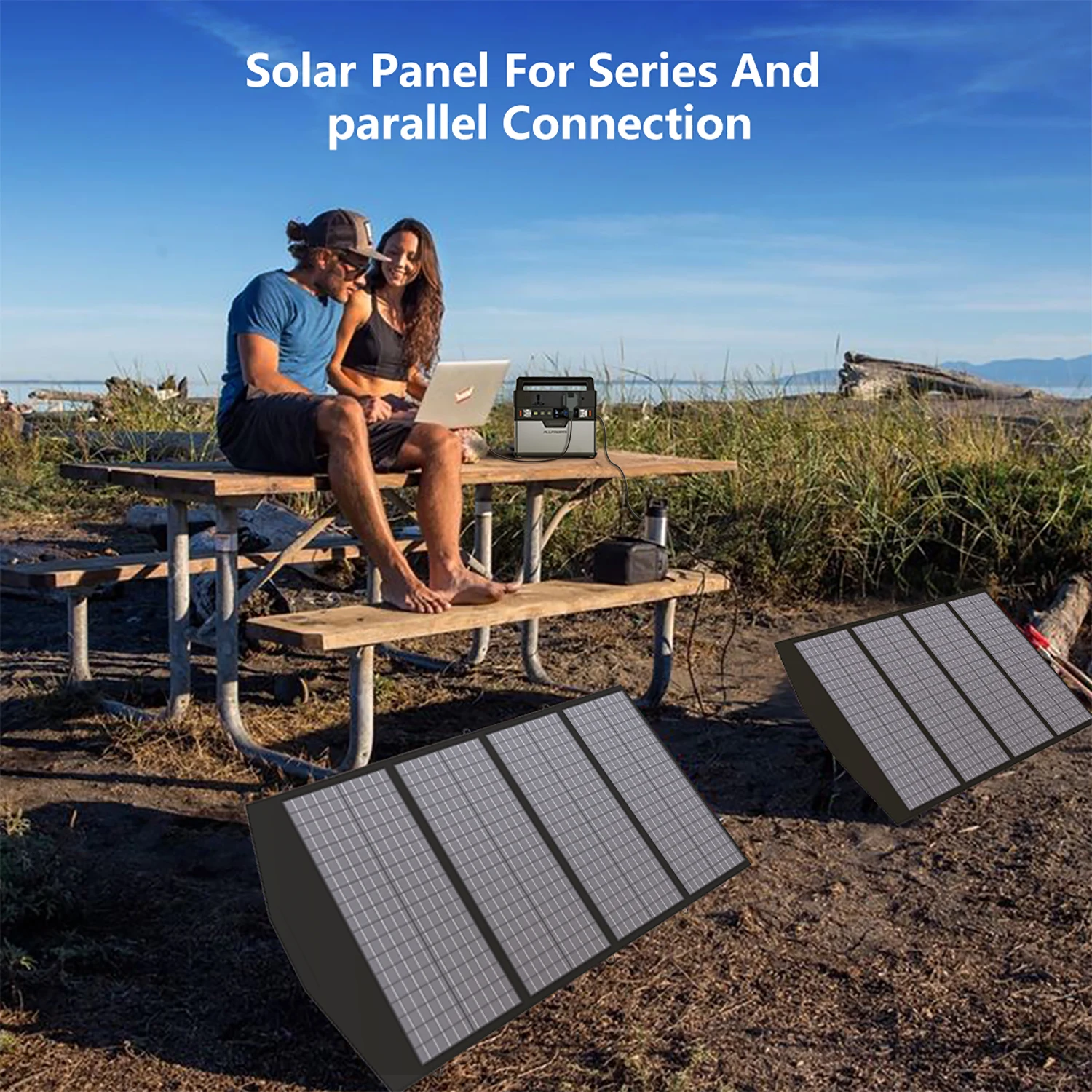 ALLPOWERS Foldable Solar Cell Solar Charger 100W 140W 200W Portable Solar Panel for Powerstation, Boat, Roof, Garden, Camping - Image 6