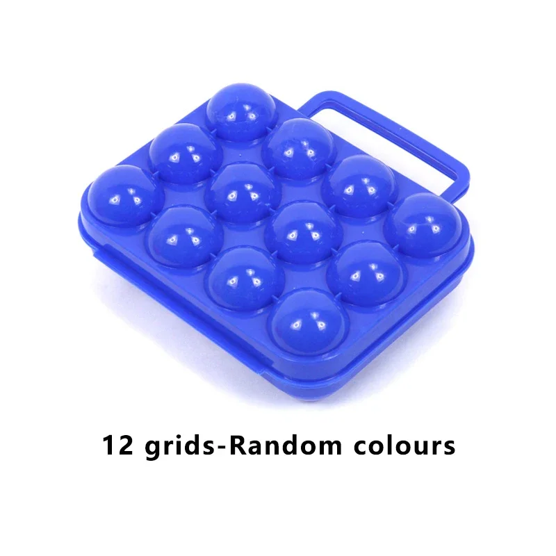 2/4/6/12 Grid Egg Storage Box Portable Egg Holder Container for Outdoor Camping Picnic Eggs Box Case Kitchen Organizer Case - Image 10