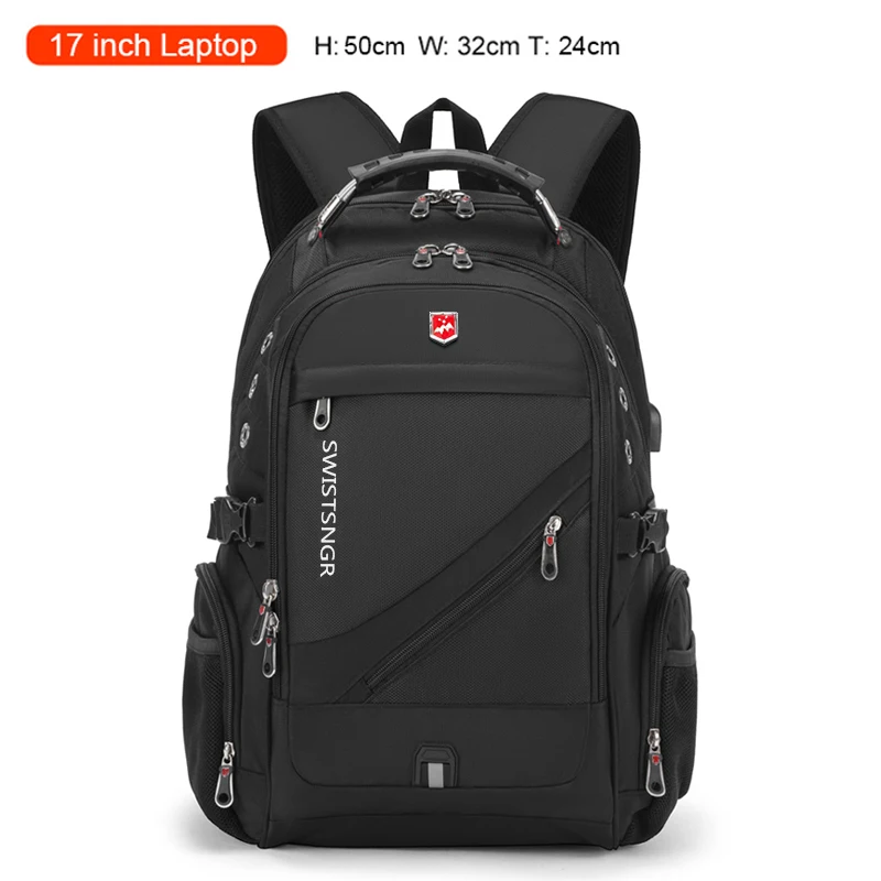 2026 Waterproof 17/20 Inch Laptop Backpack Men Airplane Travel Backpack Women Oxford Rucksack Male School Bag modern Mochila - Image 13