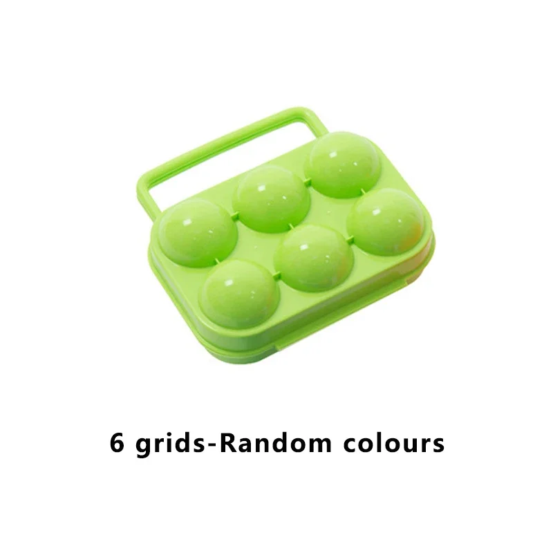 2/4/6/12 Grid Egg Storage Box Portable Egg Holder Container for Outdoor Camping Picnic Eggs Box Case Kitchen Organizer Case - Image 8