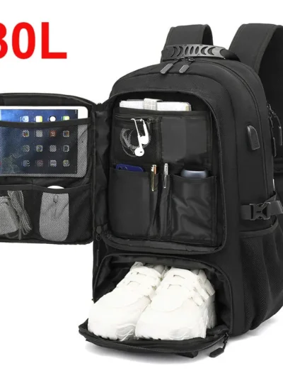 50L 60L 80L Travel Backpack for Women and Men Large Capacity Outdoor Waterproof Men's Business Trip Backpacks Women's Laptop Bag