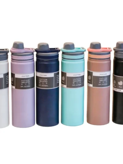 530/750ML Stainless Steel Outdoor Thermos Bottle Cup Large-Capacity Space Pot Portable Sports travel Car Water Cup Kettle