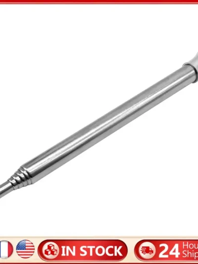 Outdoor Cooking Blow Fire Tube Portable Camping Fire Pipe Survival Tools Portable Fire Starter Tube Retractable Camping Blowpipe