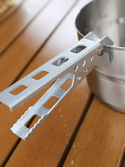 Heat-Resistant Alloy Pot Clip - Anti-Scalding Bowl Gripper for Kitchen & Outdoor Cooking, Food Safe Dish Clamp Accessory