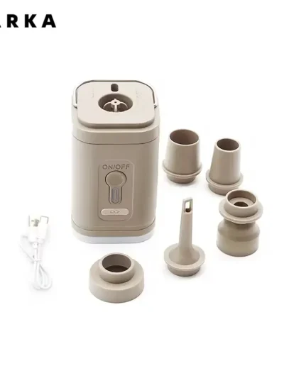 TARKA Camping Portable Electric Air Pump  Wireless Air Compressor Inflator Deflator Pumps Air Cushions Beds Boat Swimming Ring