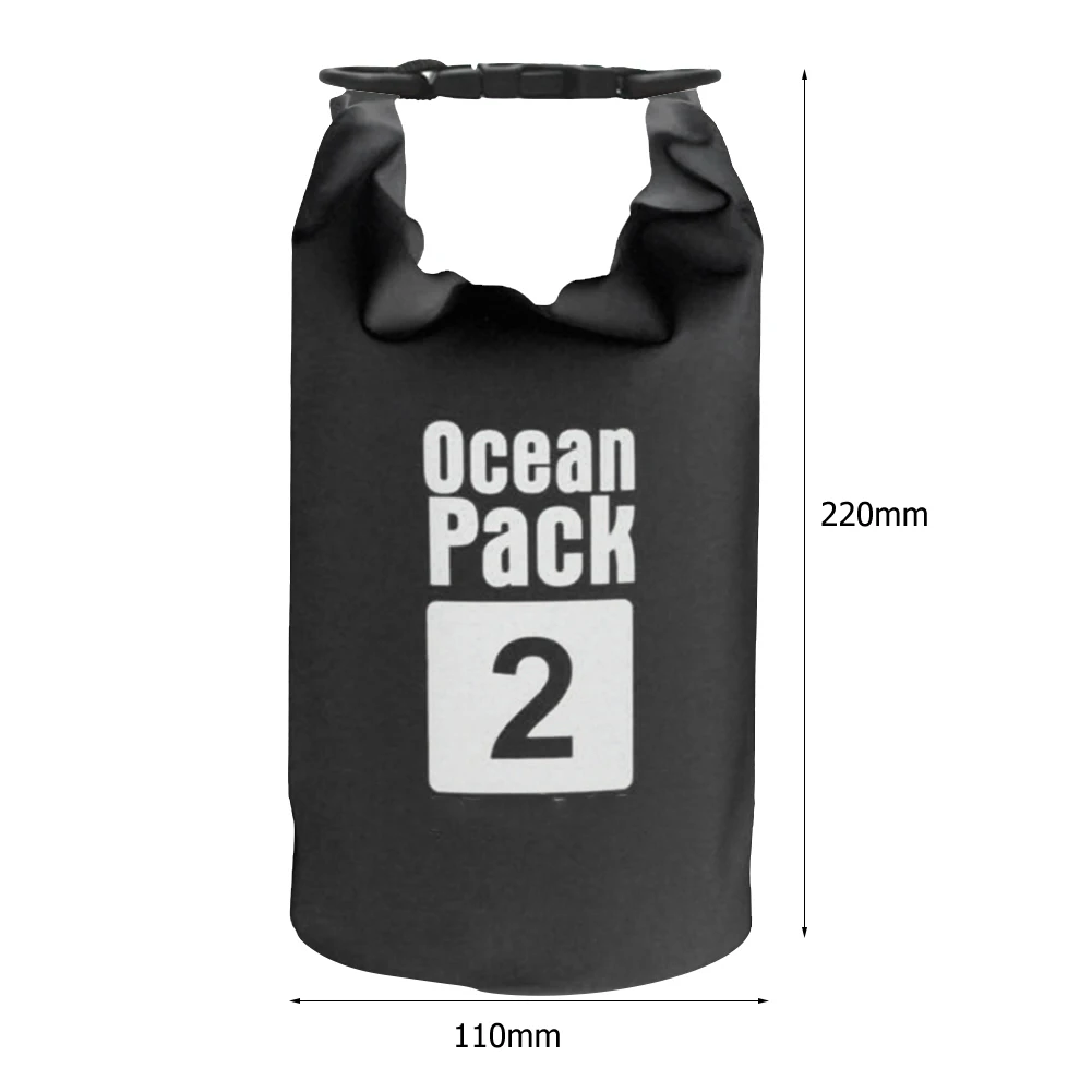15-2L Swimming Waterproof Dry Bag Outdoor Floating Trekking Beach Backpack PVC Thickened Double-Layer Fabric IPX6 Waterproof Bag - Image 8