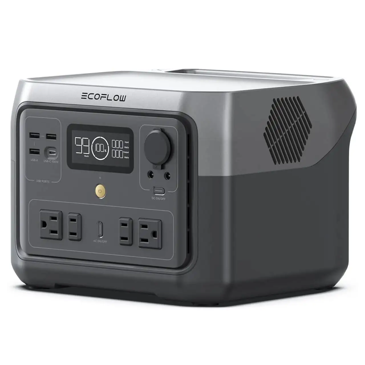 ECOFLOW Portable Power Station RIVER 2 Max, 499Wh/512Wh LiFePO4 Battery/ 1 Hour Fast Charging, Up To 1000W Output - Image 9
