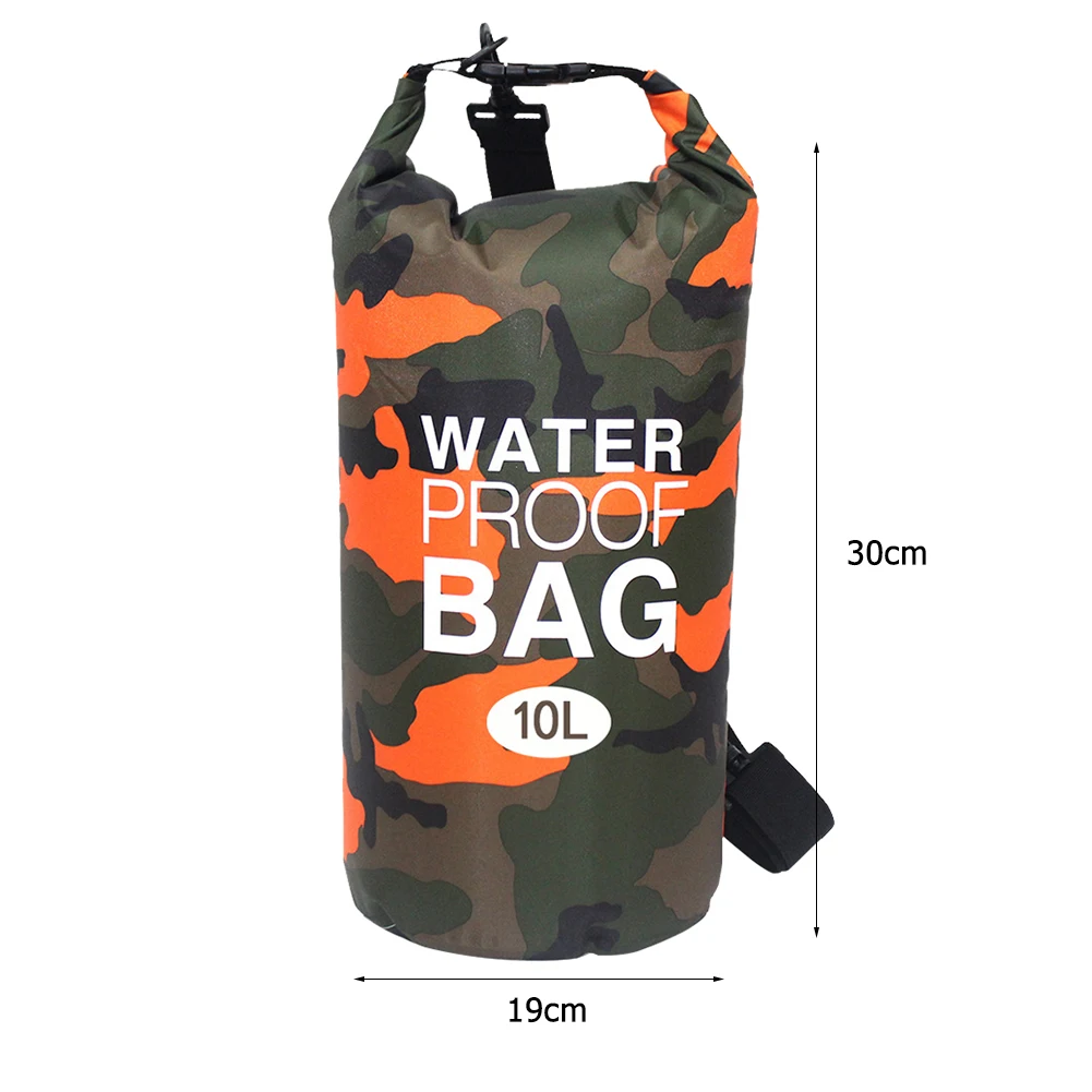 15-2L Swimming Waterproof Dry Bag Outdoor Floating Trekking Beach Backpack PVC Thickened Double-Layer Fabric IPX6 Waterproof Bag - Image 9