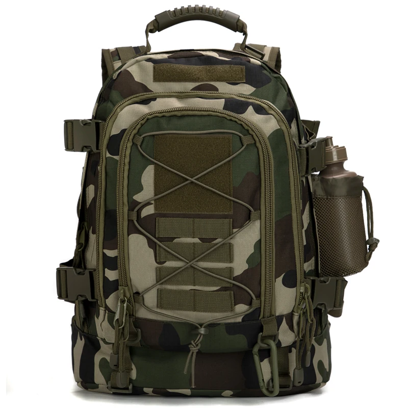 LQARMY 65L Outdoor Tactical Backpack Men's Outdoor Hiking Bag Large Capacity Military Army Bags Travelling Camping Rucksack - Image 8
